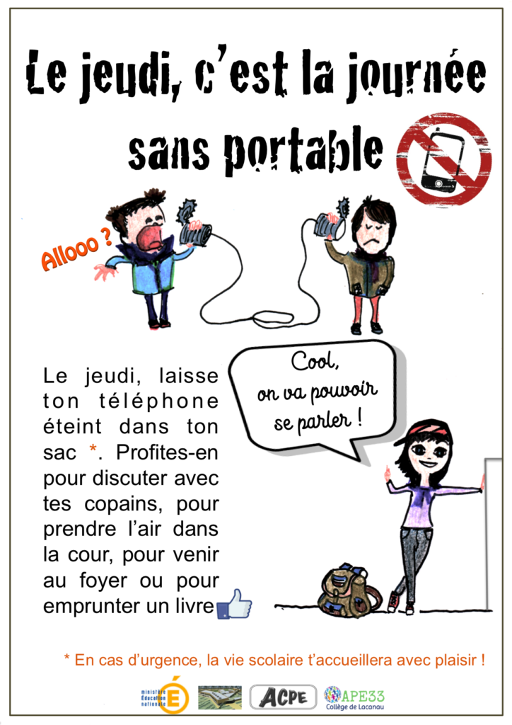 Journée sans portable